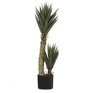 Sztuczne kwiaty - Beliani Sztuczna roślina doniczkowa 90 cm ALOE VERA - miniaturka - grafika 1