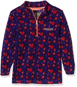 Kurtki damskie - Regatta Urocza damska kurtka polarowa z dzianiny Jubblie dziewczęca z polaru - powojnik, rozmiar 3-4 Clematis Size 7-8 - miniaturka - grafika 1