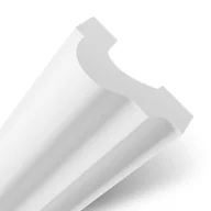 Sztukateria - Listwa ścienna homeme WD04B 4 x 200 cm biała - miniaturka - grafika 1