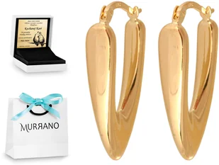 Rodium Złote kolczyki 585 wiszące prezent grawer pudełko RD-51608 - Kolczyki - miniaturka - grafika 1