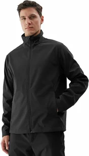 Sofshell 4F czarny męski kurtka przejściowa windstopperr M - Kurtki męskie - miniaturka - grafika 1