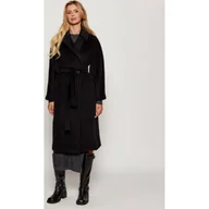 Płaszcze damskie - Marella Wełniany płaszcz ENGLISH - miniaturka - grafika 1