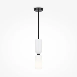 Biała lampa wisząca, oprawka na mały gwint MOD177PL-01W z serii MEMORY - Lampy sufitowe - miniaturka - grafika 1