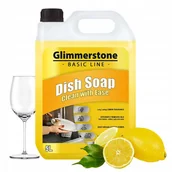 Płyny do naczyń - Glimmerstone Płyn Żel Do Mycia Naczyń Cytrynowy - Nowoczesna Formuła - 5l - miniaturka - grafika 1