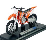 Samochody i pojazdy dla dzieci - WELLY KTM 450 SX-F 1:18 MOTOCYKL NOWY METALOWY MODEL - miniaturka - grafika 1