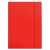 Artykuły biurowe - penmate Teczka z gumką A4 czerwona - miniaturka - grafika 1