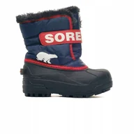Śniegowce damskie - Śniegowce Sorel CHILDRENS SNOW COMMANDER 1869561591 28 - miniaturka - grafika 1