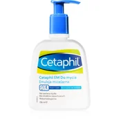 Płyny micelarne - Cetaphil GALDERMA POLSKA SP. Z O.O. EM Emulsja micelarna do mycia z pompką 236ml - miniaturka - grafika 1