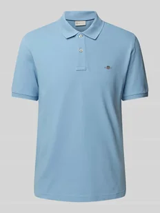 Koszulka polo o kroju regular fit z wyhaftowanym logo - Koszulki męskie - miniaturka - grafika 1