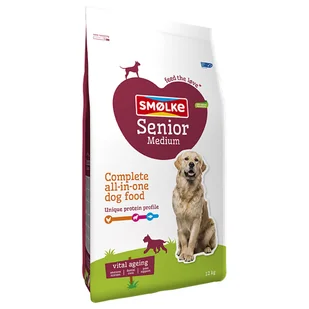 Smølke Senior medium Vital Ageing -12 kg - Sucha karma dla psów Smølke Senior medium Vital Ageing -12 kg - Sucha karma dla psów - miniaturka - grafika 1