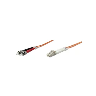 Intellinet Kabel Światłowód 470414 [1x złącze męskie LC 1x złącze męskie ST] 50/125 Multimode OM2 2 m - Patchcordy - miniaturka - grafika 2
