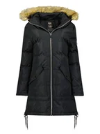 Kurtki damskie - Canadian Peak Parka "Canelleak" w kolorze czarnym - miniaturka - grafika 1