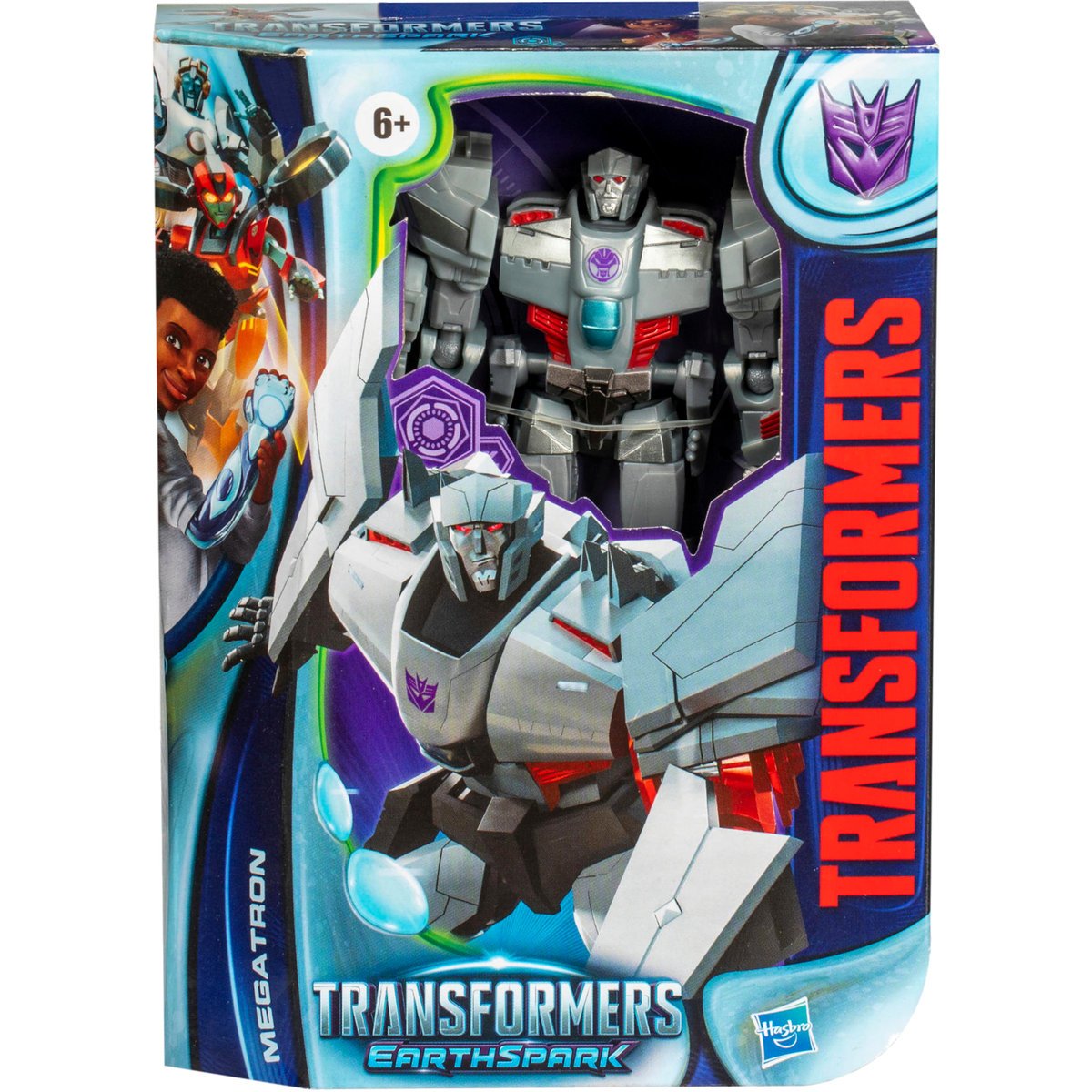 TRANSFORMERS EARTHSPARK ISKRA ZIEMI DELUXE CLASS DECEPTICON MEGATRON F6733