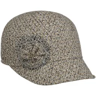 Czapki damskie - Czapka Damska z DaszkiemJemina by Mayser, beżowo-szary, One Size - miniaturka - grafika 1