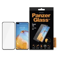 Szkła hartowane na telefon - PanzerGlass Szkło do etui Case Friendly Huawei P40, czarna ramka 5711724053696 - miniaturka - grafika 1
