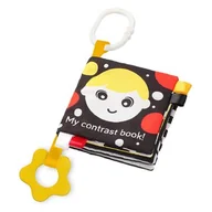 Gryzaki dla dzieci - BABYONO Babyono książeczka sensoryczna MY CONTRAST BOOK 543 - miniaturka - grafika 1