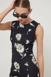 Desigual sukienka kolor czarny mini dopasowana - Sukienki - miniaturka - grafika 1