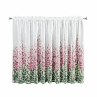 Firana JULIETA 300x160 cm z motywem kwiatów - Firany - miniaturka - grafika 1