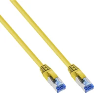 Patchcordy - InLine InLine® Patch Cable S/FTP PiMF Cat.6A halogen free 500MHz yellow 0.3m - miniaturka - grafika 1