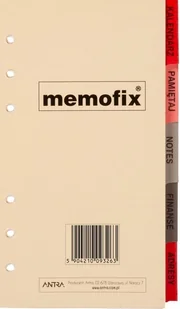 Antra Komplet wkładów 2026 B6 kalendarz 2026, adresy, finasne, pamiętaj, notes - kalendarz - Kalendarze - miniaturka - grafika 1