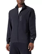 Bluzy męskie - Champion Męska bluza Legacy All Day Active na zamek błyskawiczny, czarna, M - miniaturka - grafika 1