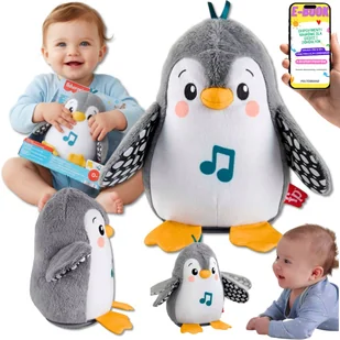 MUZYCZNY PINGWINEK KIWACZEK FISHER PRICE INTERAKTYWNA MASKOTKA DLA NIEMOWLĄT 0+ PREZENT DLA NAJMŁODSZYCH DZIECI + EBOOK - Zabawki sensoryczne MUZYCZNY PINGWINEK KIWACZEK FISHER PRICE INTERAKTYWNA MASKOTKA DLA NIEMOWLĄT 0+ PREZENT DLA NAJMŁODSZYCH DZIECI + EBOOK - Zabawki sensoryczne - miniaturka - grafika 1