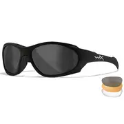 Odzież taktyczna i umundurowanie - Okulary Taktyczne Wiley X XL-1 Advanced Comm 2.5 2952 Set 3in1 Grey/Clear/Light Rust - Matte Black Frame RATY 0% | PayPo | GRATIS WYSYŁKA | ZWROT DO 100 DNI - miniaturka - grafika 1