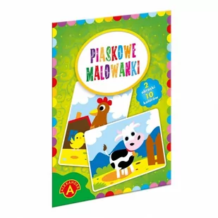 Alexander Piaskowe malowanki Krowa kura - Zabawki kreatywne - miniaturka - grafika 3