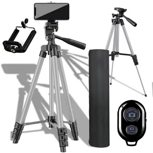 Statyw 4W1 Tripod 103Cm Pilot Bluetooth Uchwyt Na Telefon Do Telefonu - Statywy fotograficzne - miniaturka - grafika 1