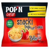 Chipsy - POP'N CHRUP Snacki Popcornowe Papryka 35g - miniaturka - grafika 1