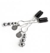 Akcesoria BDSM - Fifty Shades of Grey Adjustable Nipple Clamps - miniaturka - grafika 1