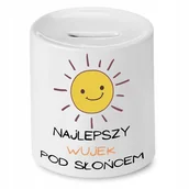 Skarbonki - Skarbonka Z Foczką Foczki Słodki na Prezent z Nadrukiem ze Zdjęciem + Opakowanie na prezent (wzór 01) - miniaturka - grafika 1