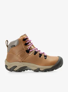 Buty turystyczne damskie Keen Pyrenees - safari/english lavender - Buty trekkingowe damskie - miniaturka - grafika 1