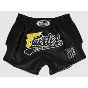 Spodnie sportowe męskie - Fairtex Spodenki Tajskie Muay Thai BS1708 Black - miniaturka - grafika 1