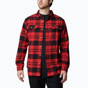 Koszula męska Columbia Flare Gun Stretch Flannel sail red river crossing plaid - Koszule męskie - miniaturka - grafika 1