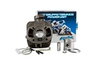 Części motocyklowe - Cylinder Kit Polini Sport 50cc, Peugeot leżący AC (bez głowicy) - miniaturka - grafika 1