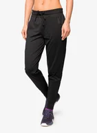 Spodnie damskie - Spodnie damskie Under Armour HeatGear Pants - black/jet gray - miniaturka - grafika 1