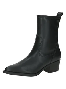 CAPRICE Damskie botki na obcasie 9-25317-43, Black Stretch, 36 EU - Botki damskie - miniaturka - grafika 1