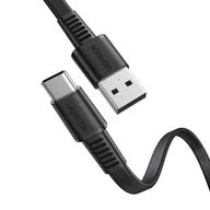 Kable komputerowe i do monitorów - Ugreen Kabel USB  Kabel USB-C UGREEN US332 QC 3.0 3A 2m czarny 101254 - miniaturka - grafika 1