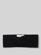 Czapki damskie - Opaska o kroju regular fit z imitacji dzianiny z czystego kaszmiru - miniaturka - grafika 1