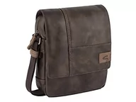 Torby męskie - camel active, Torba na ramię, męska, torba na ramię, torba robocza, torba biznesowa, brązowy, 27 cm, torba na ramię - miniaturka - grafika 1