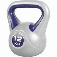 Kettlebell - Gorilla Sports Kettlebell Winylowe kontrast 12kg (100345-00006-0017) - miniaturka - grafika 1