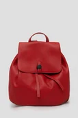 Plecaki - United Colors of Benetton plecak damski kolor czerwony duży gładki - miniaturka - grafika 1