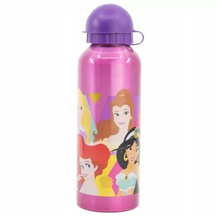bidon aluminiowy z ustnikiem KSIĘŻNICZKI DISNEYA SYRENKA 530 ML - Bidony dla dzieci - miniaturka - grafika 1