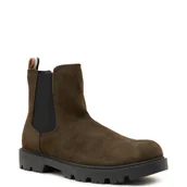 Sztyblety męskie - BOSS BLACK Sztyblety Adley | zamsz - miniaturka - grafika 1