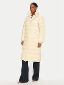 Kurtki damskie - Tommy Hilfiger Kurtka puchowa WW0WW43553 Beżowy Regular Fit - miniaturka - grafika 1