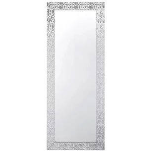 Beliani Lustro ścienne srebrne 50 x 130 cm MARANS - Lustra - miniaturka - grafika 1