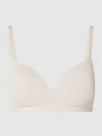 Biustonosze - Miękki biustonosz z dodatkiem streczu — watowany - miniaturka - grafika 1