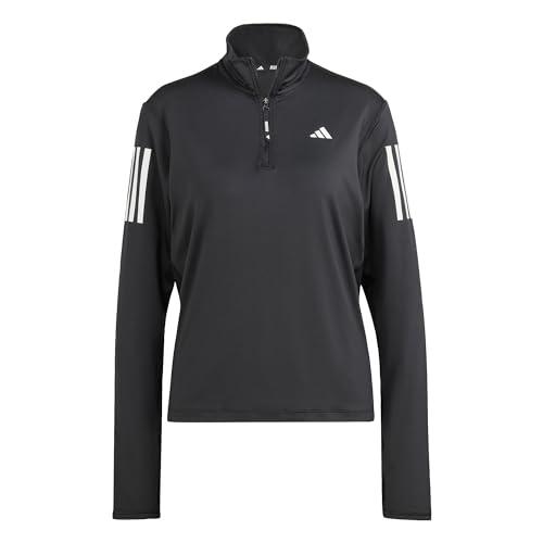 adidas Bluza damska z zamkiem błyskawicznym, Czarny, XL