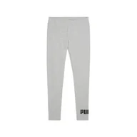 Spodnie sportowe damskie - Legginsy damskie z logo No. 1 ESS PUMA Light Gray Heather - miniaturka - grafika 1